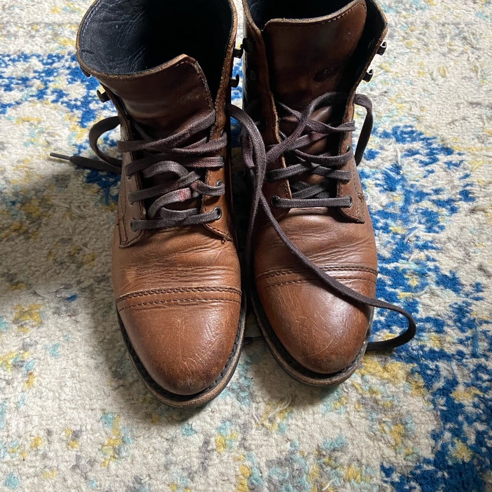 Brown Leather Boots
